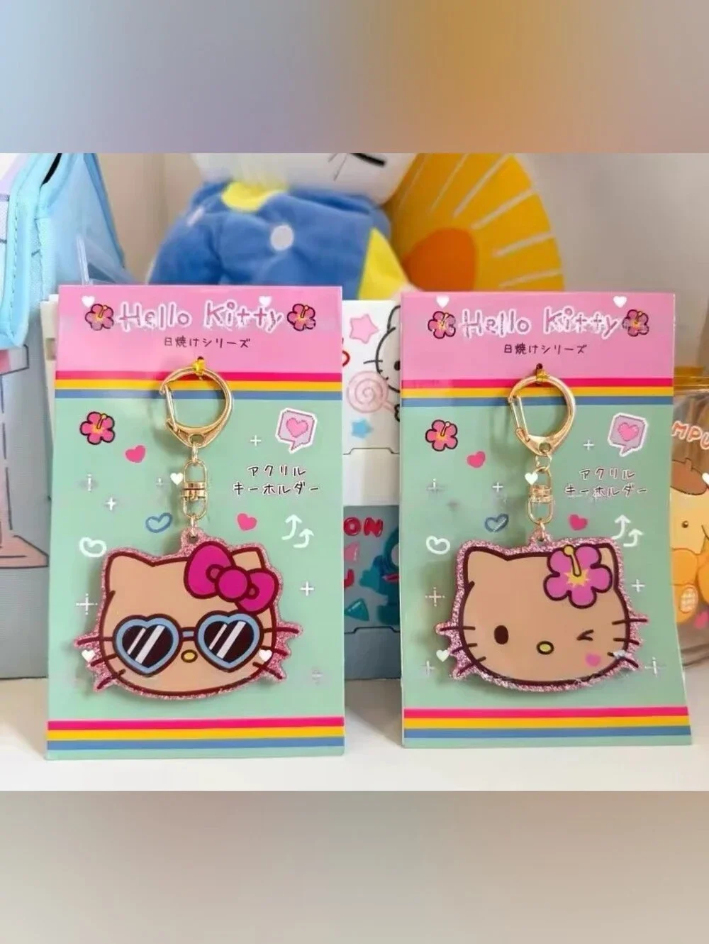 EXCLUSIVE - Officially Licensed Suntanned Hello Kitty Small Tote & Bag Charms